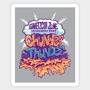 CHUNDER thunder - G’ZAP Sticker